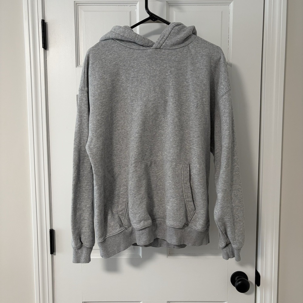 Cotton On Women's Gray Pull Over Hoodie Size Medium